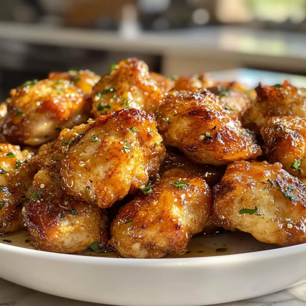 Oven Baked Chicken Bites
