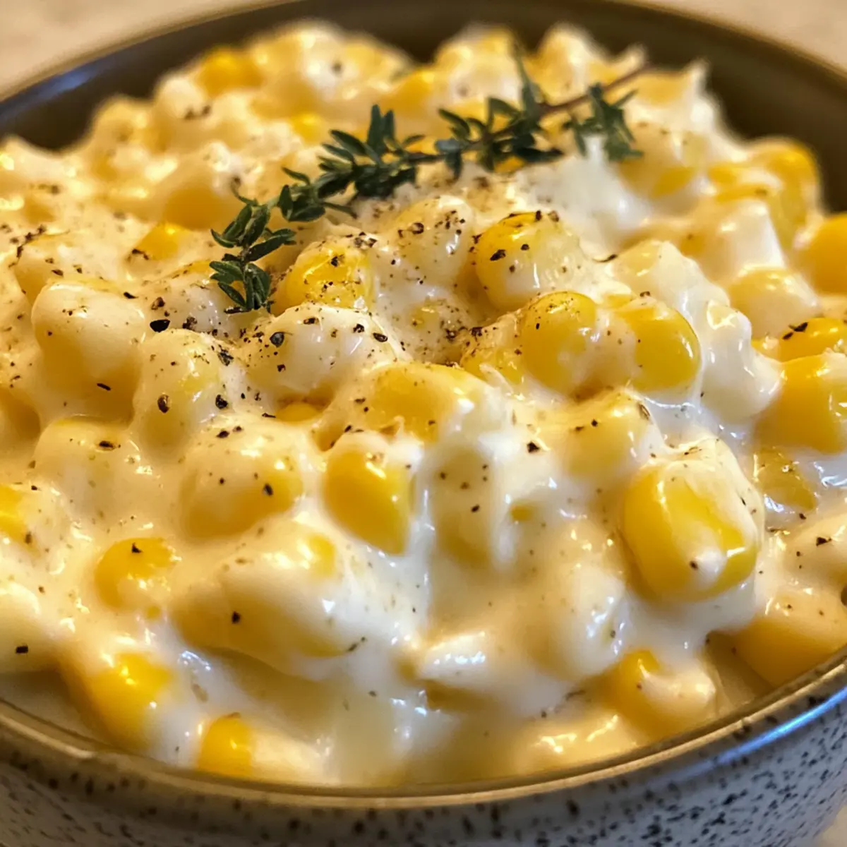 Parmesan Creamed Corn