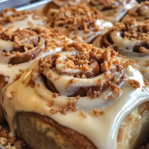 Lotus Biscoff Cinnamon Rolls