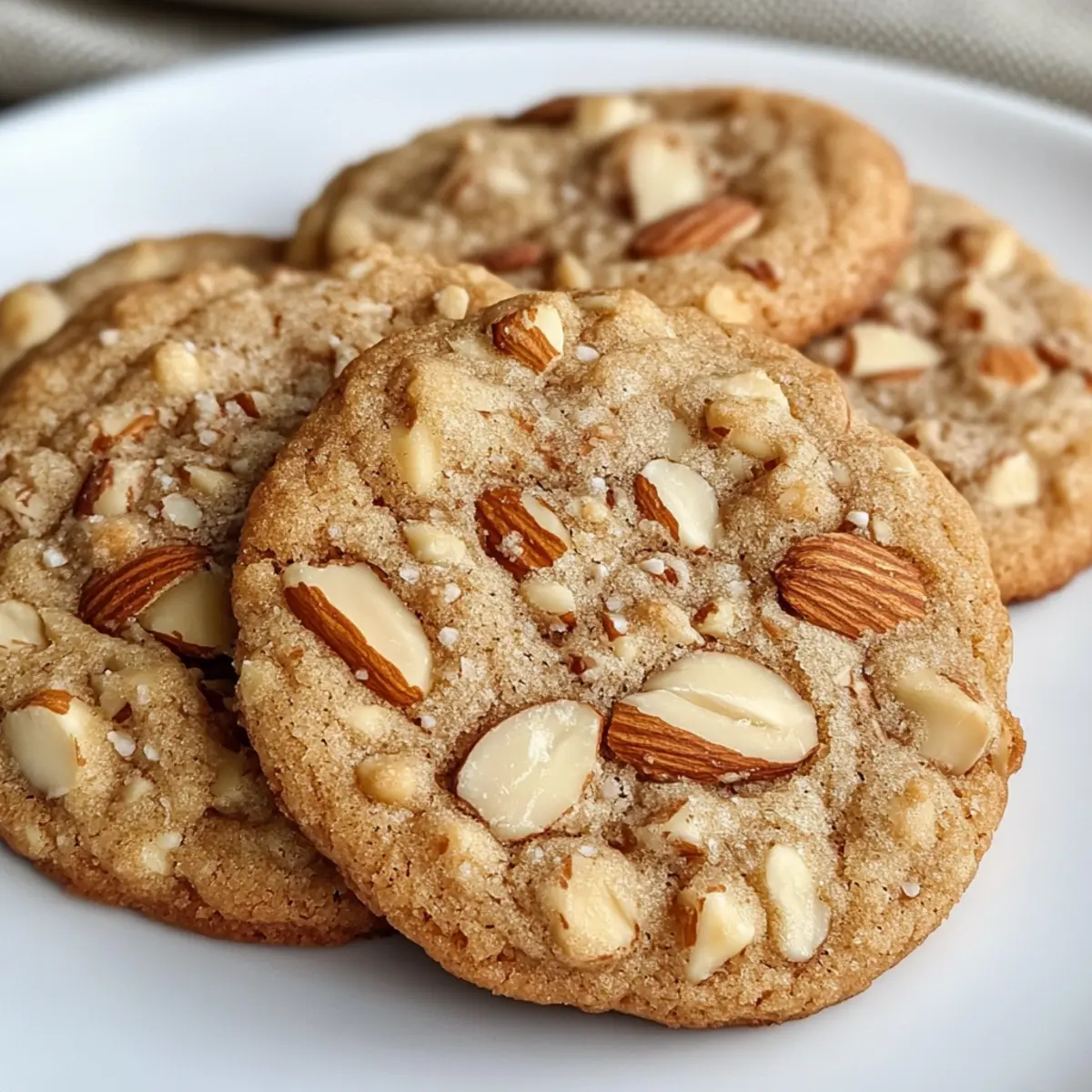 Toasted Almond Butter Cookies