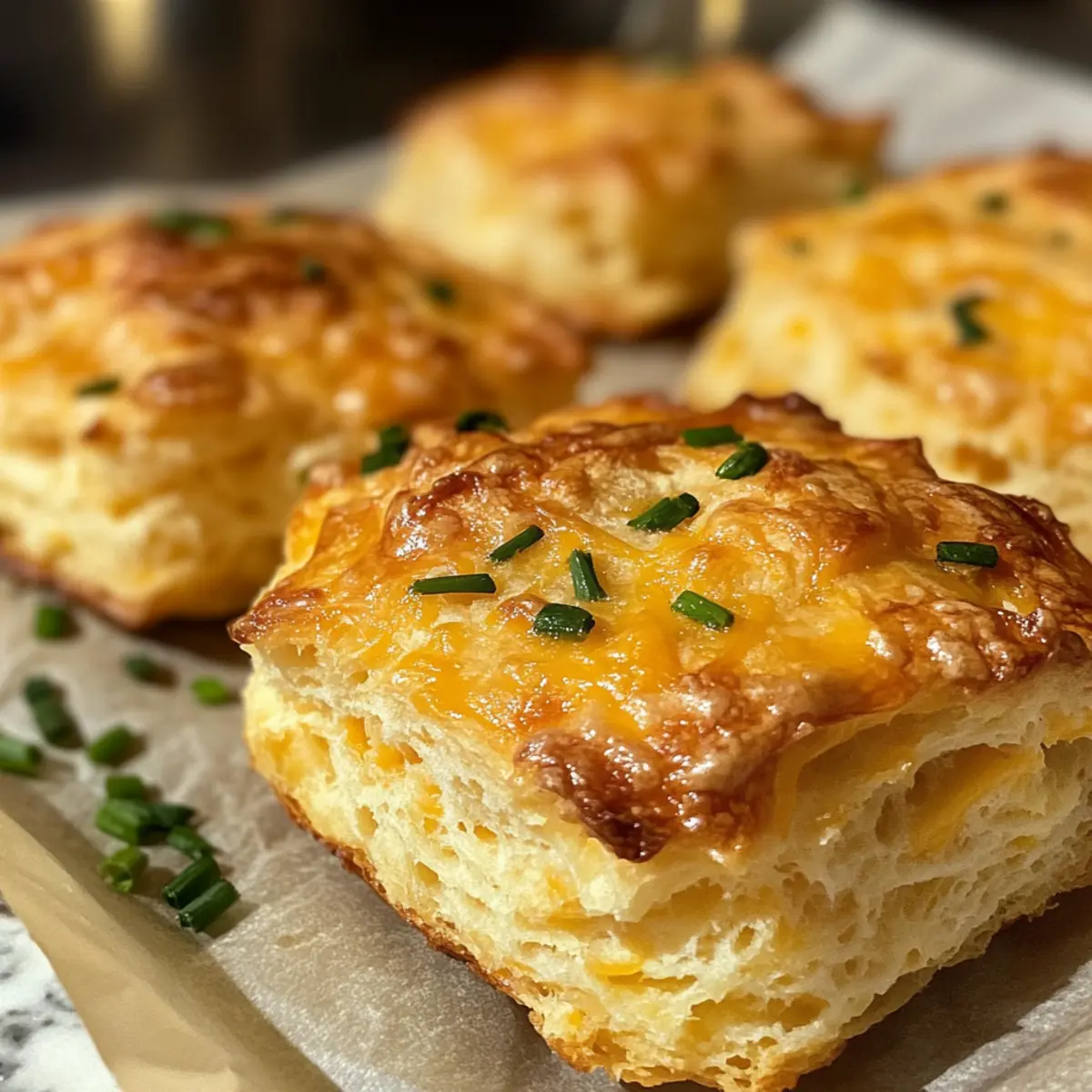Cheddar Chive Biscuits