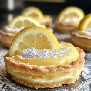 Baby Lemon Impossible Pies
