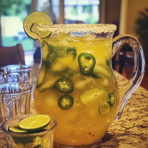 Jalapeño Margarita Pitcher