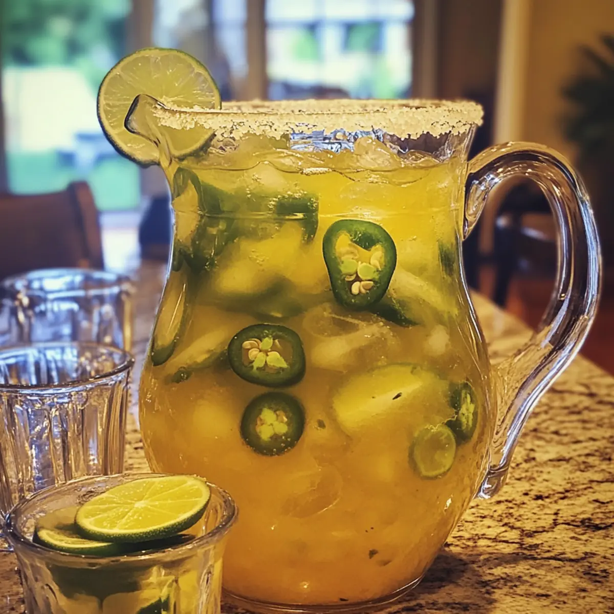 Jalapeño Margarita Pitcher