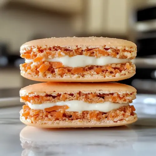 Carrot Cake Macarons