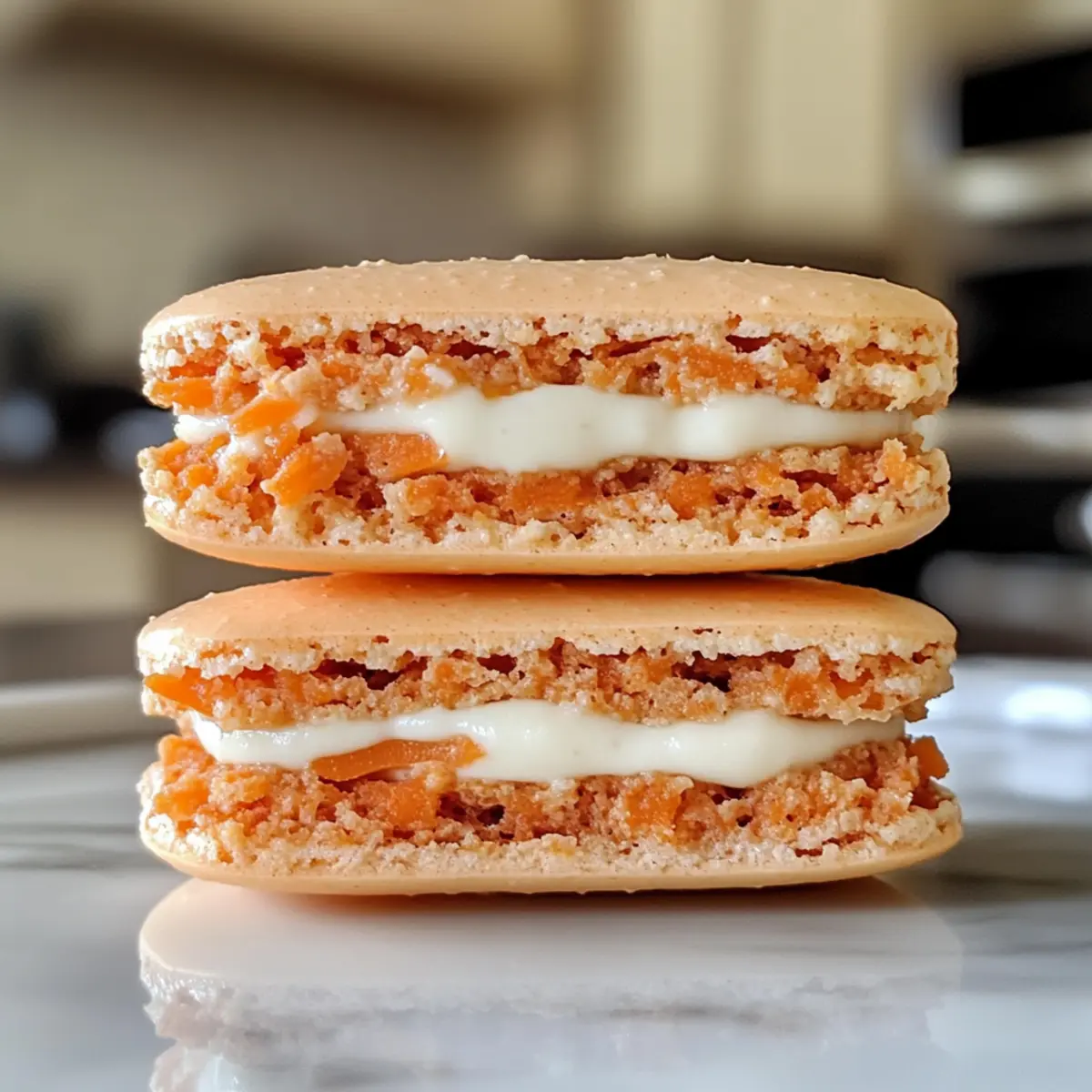 Carrot Cake Macarons