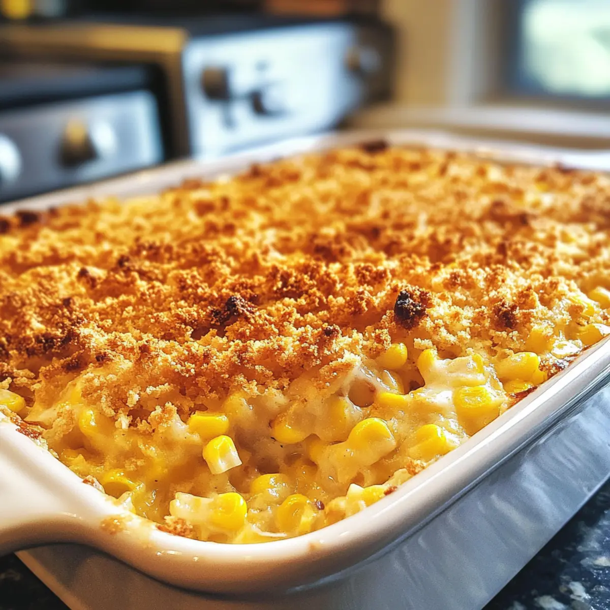 Scalloped Corn Casserole