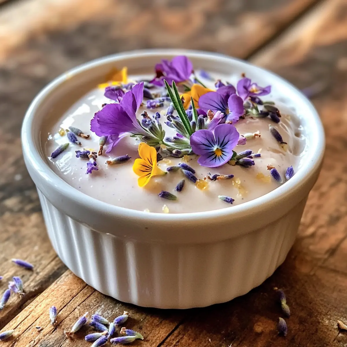 Lavender Honey Posset