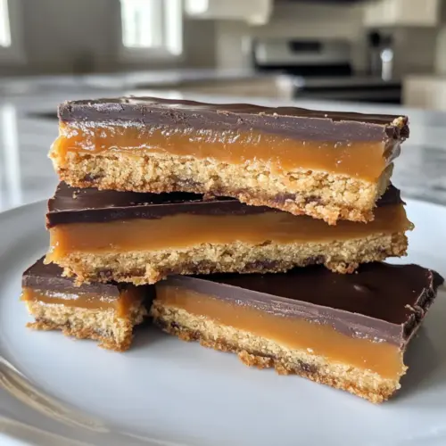 Keto Homemade Twix Bars