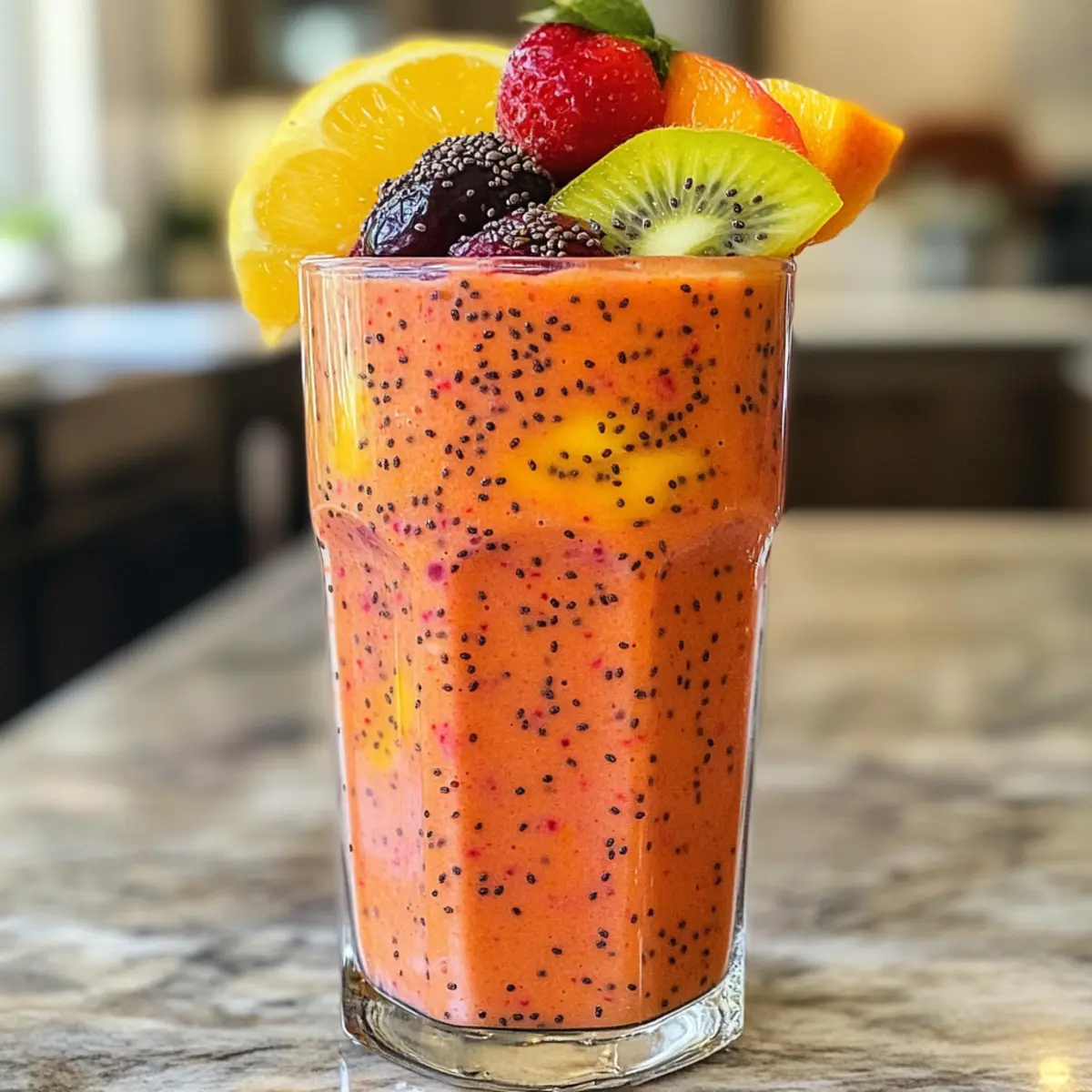 Fruity Chia Seed Smoothie