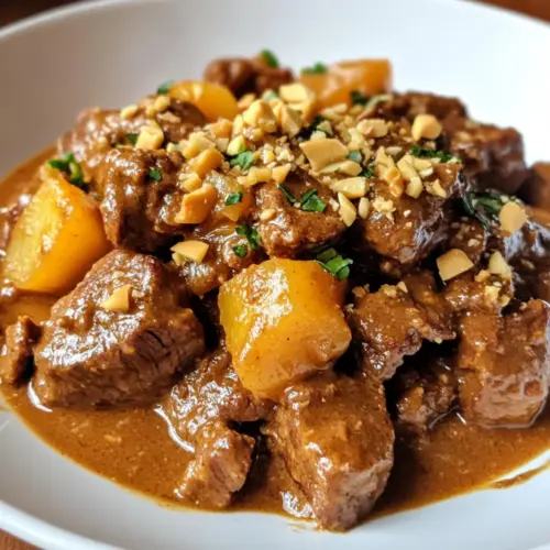 Slow Cooker Beef Massaman Curry