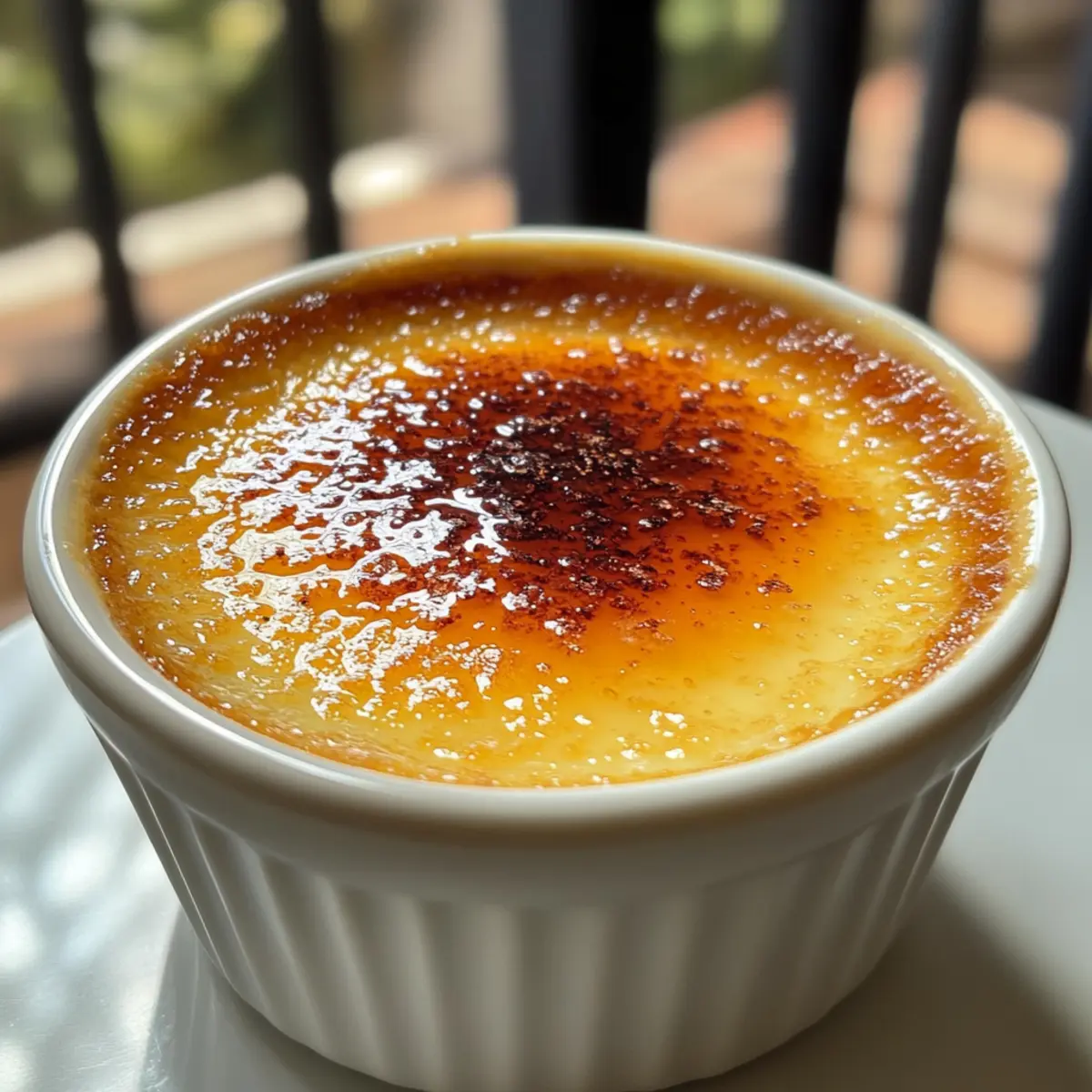 Thai Tea Creme Brulee