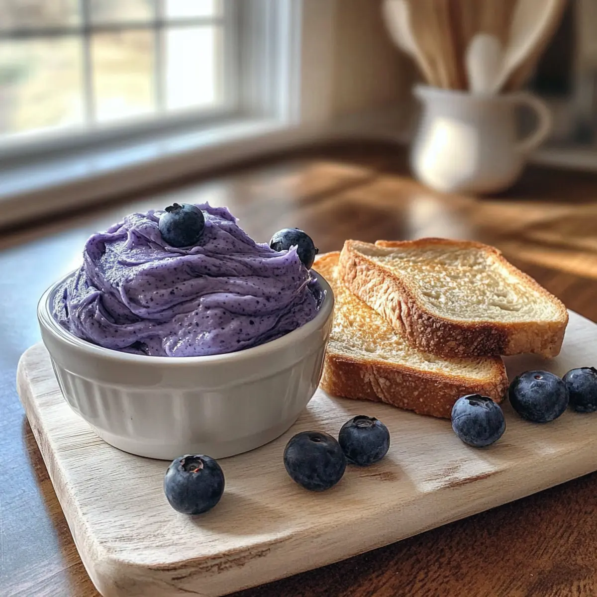 Whipped Blueberry Butter