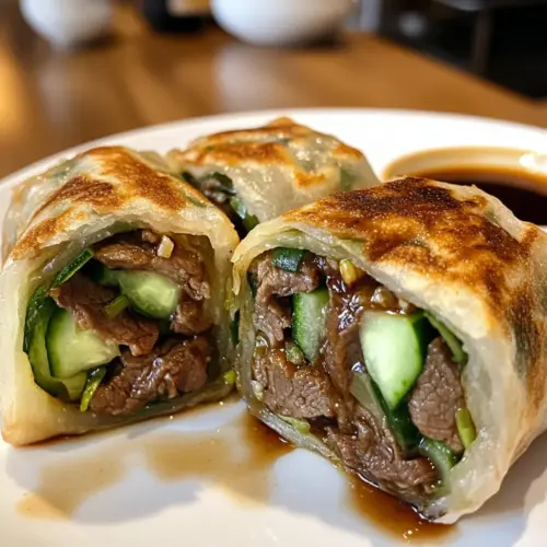 Taiwanese Beef Rolls