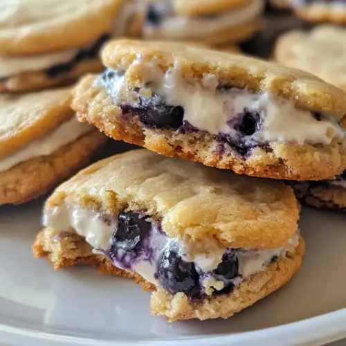 Lemon Blueberry Cheesecake Cookies