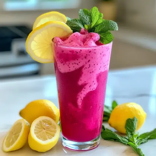 Dragon Fruit Lemonade