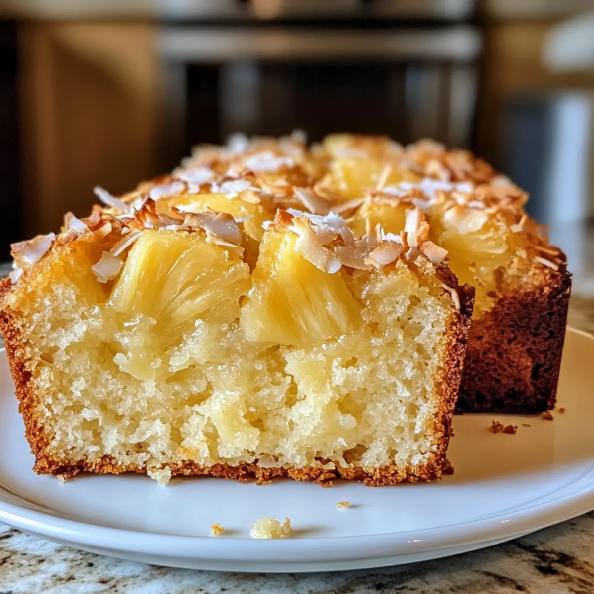 Pineapple Coconut Bread