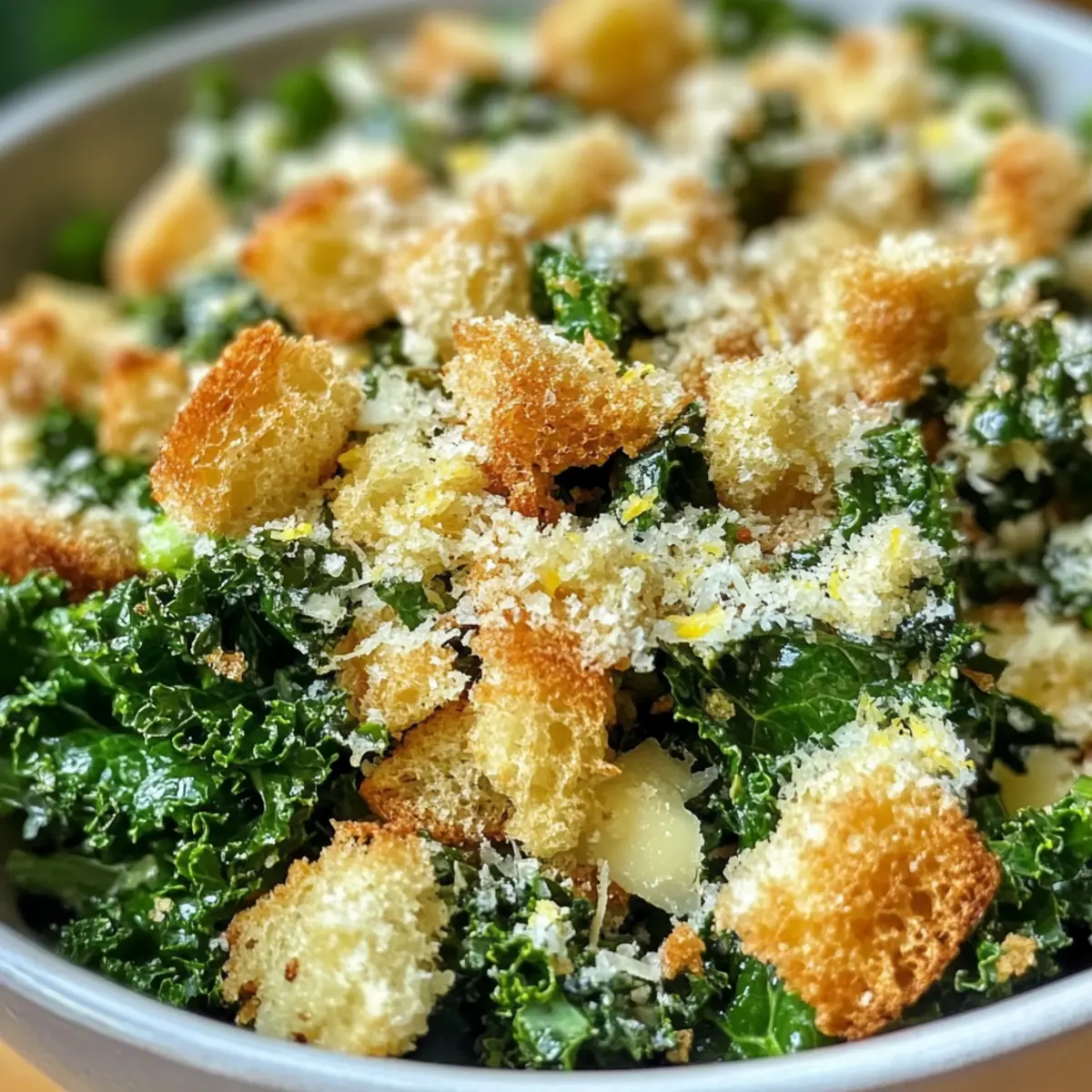 Lemon Parmesan Kale Salad