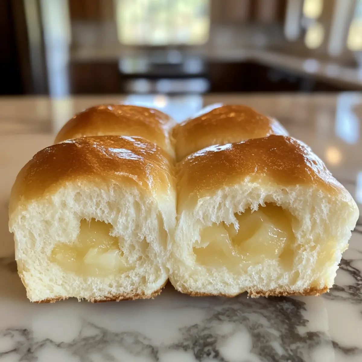 Soft & Fluffy Sourdough Hawaiian Rolls