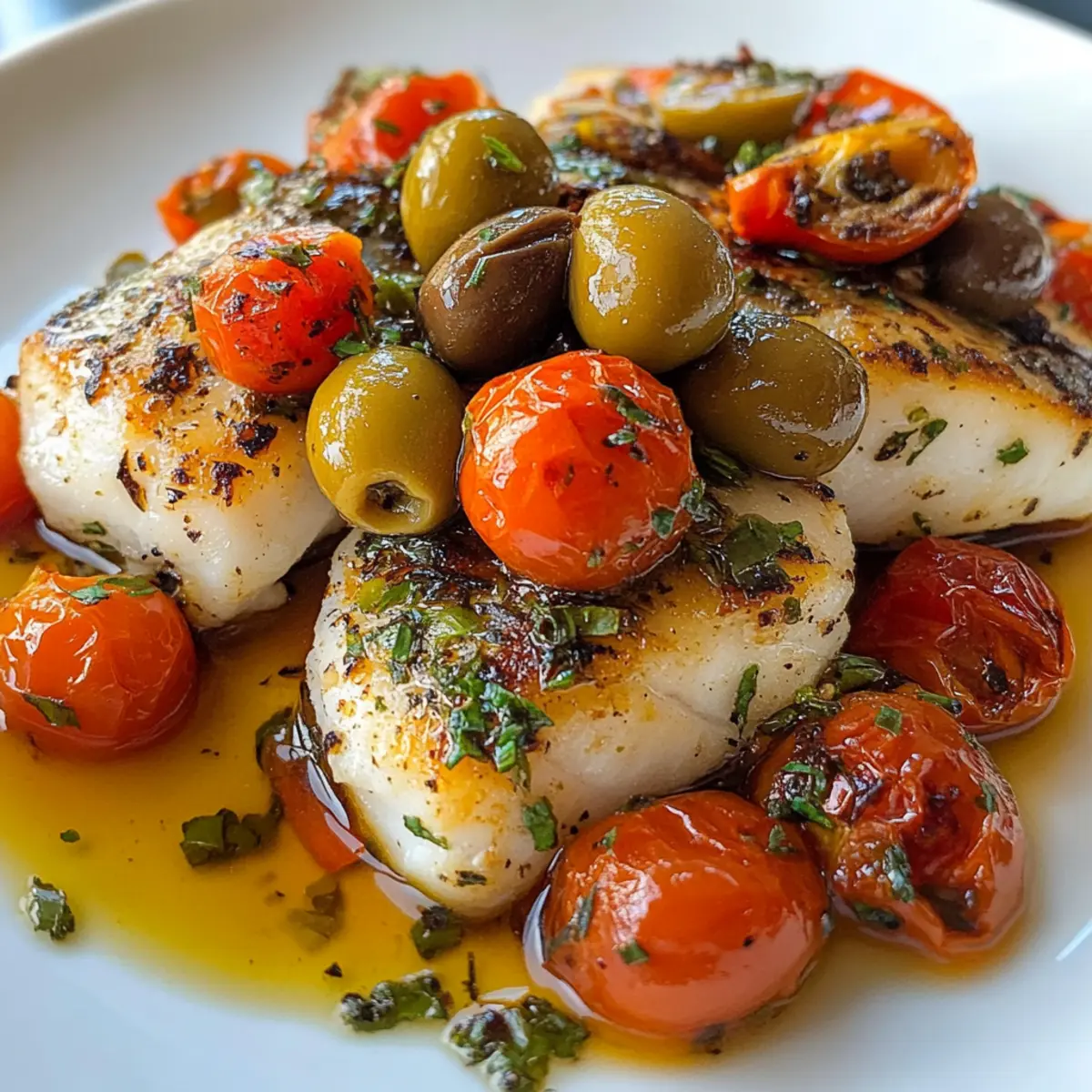 Oven-Baked Sea Bass