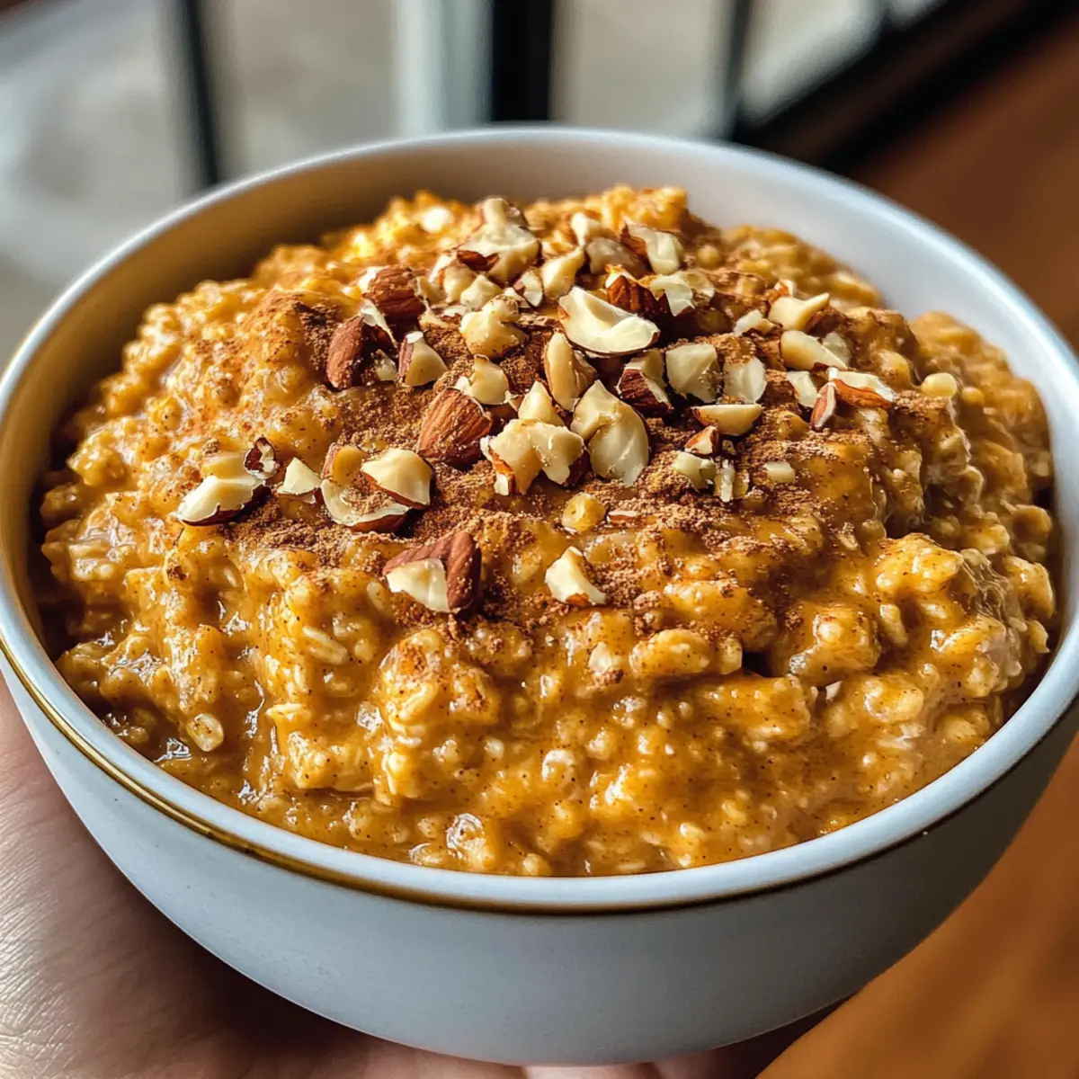 Creamy Pumpkin Oatmeal