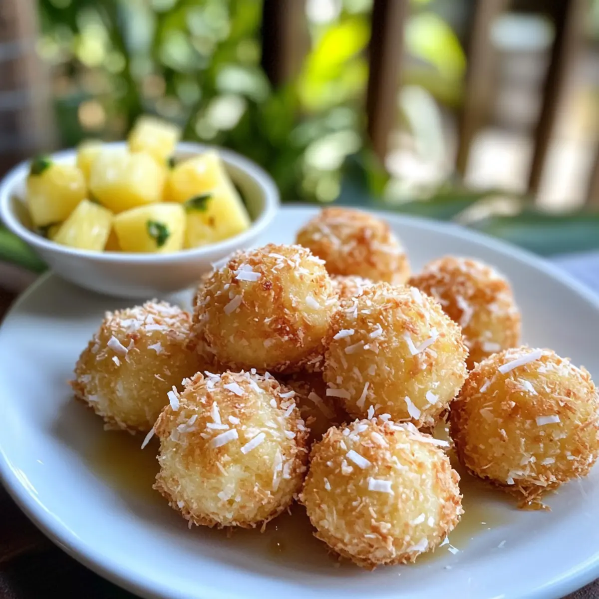 Pineapple Coconut Balls