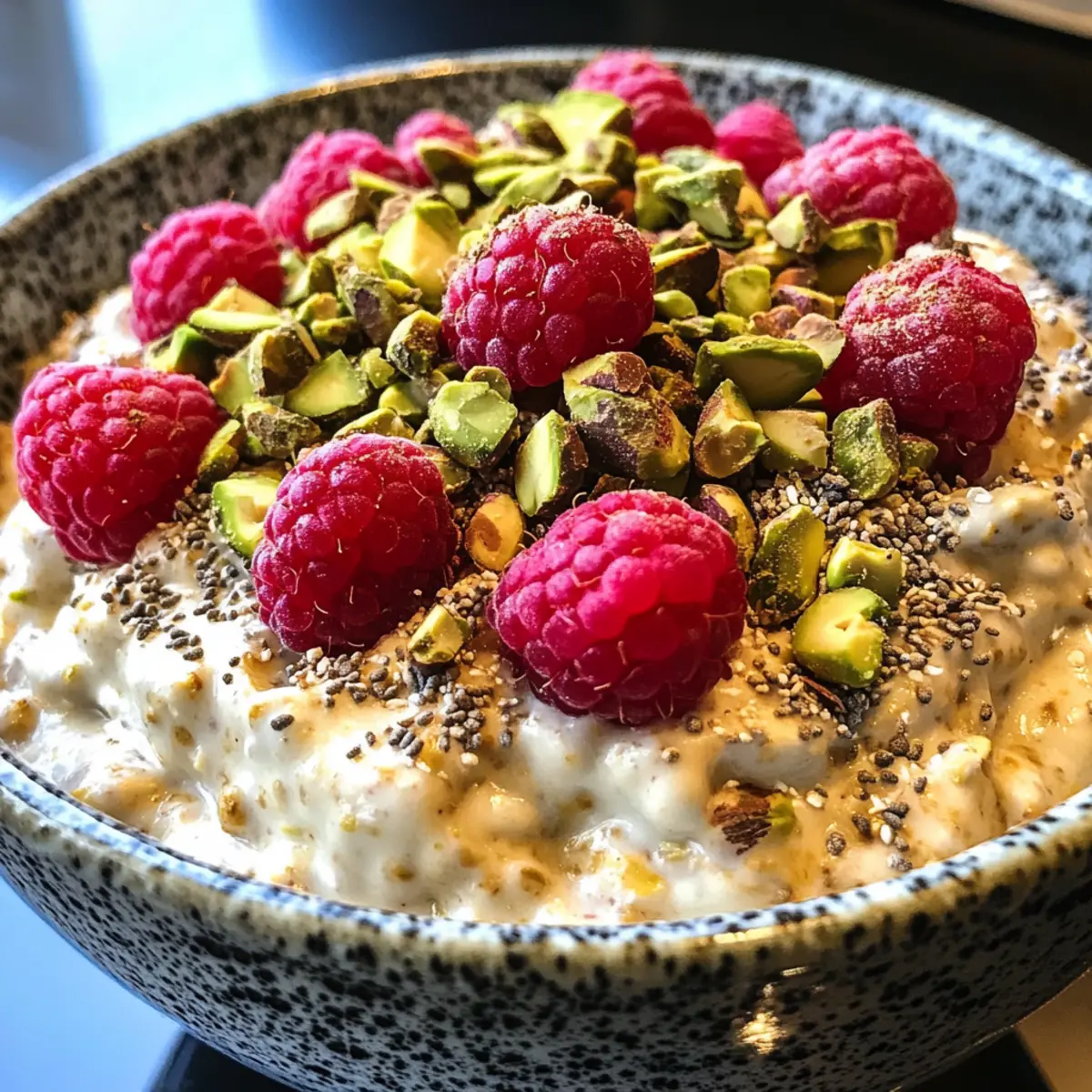 Pistachio Overnight Oats