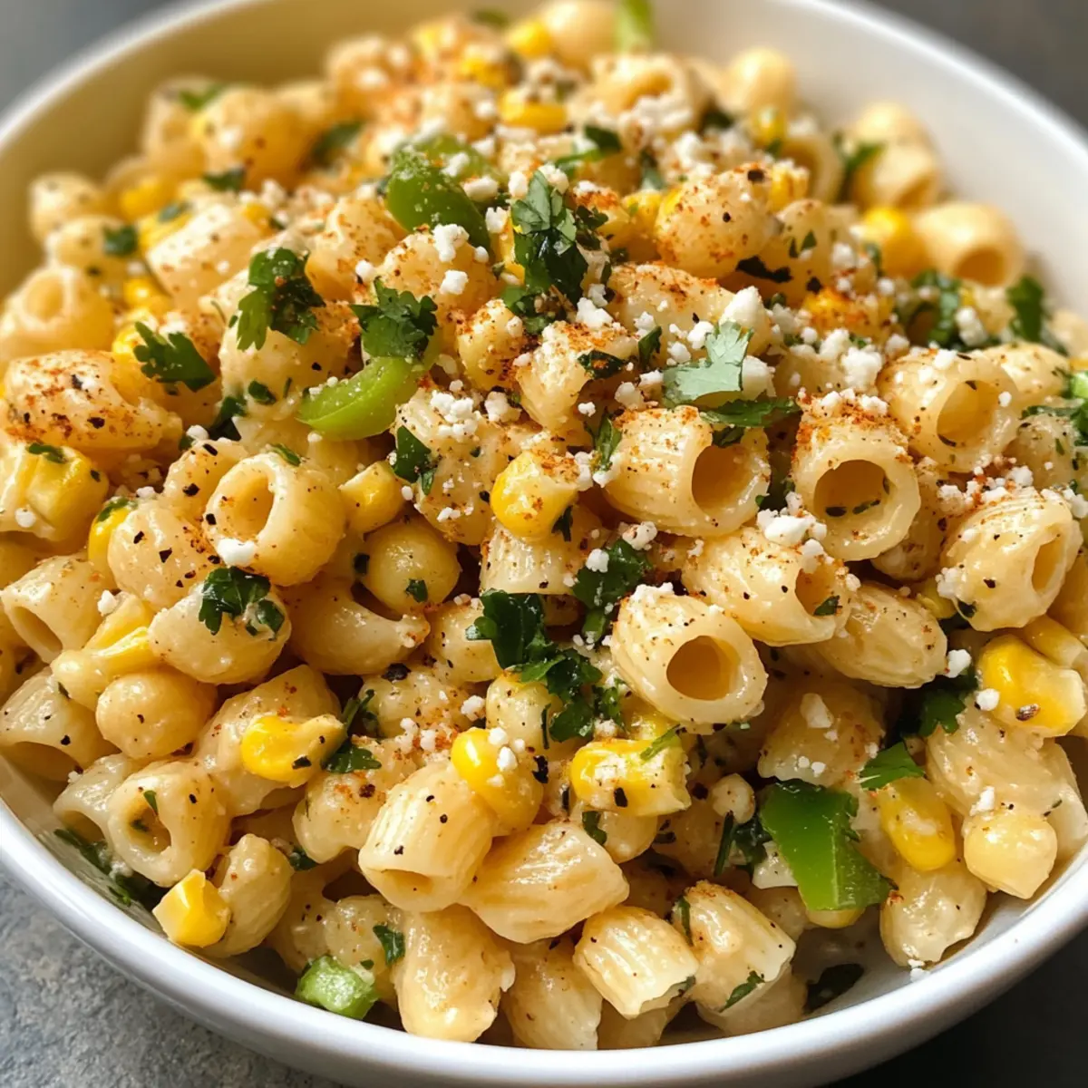 Mexican Street Corn Pasta Salad