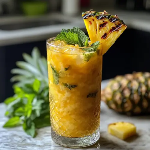 Easy Pineapple Mocktail