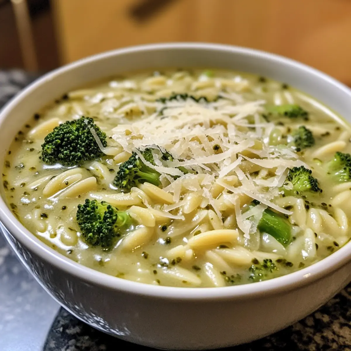 Garlic Italian Broccoli Soup